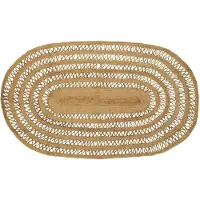 vidaXL Vloerkleden Naturel 205 x 305 cm Jute