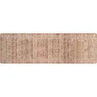 vidaXL Tapijt Runner MARSA Wit 80 x 250 cm Polyester en PVC