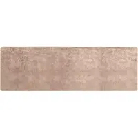 vidaXL Tapijt Runner MARSA Zand 100 x 300 cm Polyester en PVC