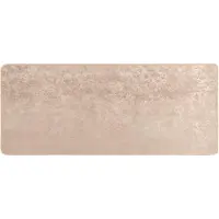 vidaXL Tapijt Runner MARSA Beige 100 x 200 cm Polyester en PVC