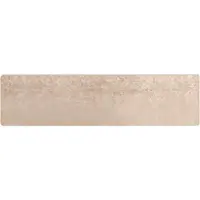 vidaXL Tapijt Runner MARSA Beige 100 x 450 cm Polyester en PVC
