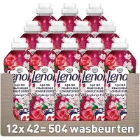 Lenor 12x Wasverzachter Jasmijn En Rose De Mai 42 Wasbeurten 882 Ml