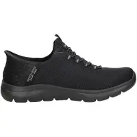 SKECHERS Slip-Ins: Summits - Wide Fit Sportief - Zwart - Maat 49.5
