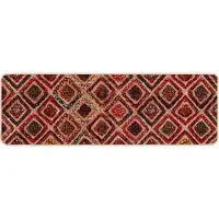 vidaXL Tapijt Runner MARSA Multikleur 50 x 100 cm Polyester en PVC