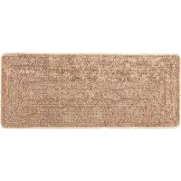 vidaXL Tapijt Runner MARSA Geel 50 x 100 cm Polyester en PVC