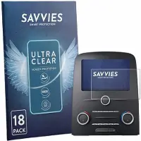 Savvies - Screenprotector voor Renault Scenic IV Intens Energy TCe 7" - Folie Beschermfolie transparant 18 Stuks