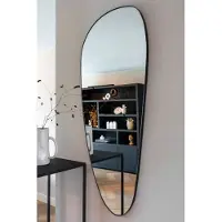 Indore Home Spiegel dean organische vorm asymmetrisch wandspiegel 120cm