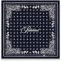 Prohibited Doek navy / wit