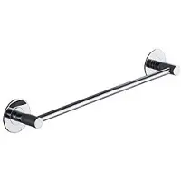 Unyqoos Zelfklevende Handdoekstang van 40 cm voor Badkamer en Keuken zonder Boren, Roestvrij Staal, Chroom