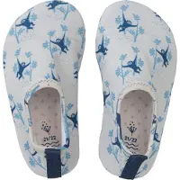 Fresk Zwemschoenen 29/30 -UV 50-bescherming – Antislip Strandschoenen – Quick Dry – Waterschoenen voor Kinderen – Elastische Pasvorm Jongens - Creme - Monkey