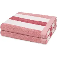 Ross Sonstiges 2 X douchehanddoek in set 2 pack Doubleface Stripes
