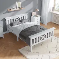 HAUSS SPOLE Bureaustoelen - Ergonomische Bureaustoel Zonder Armleuningen - Draaibaar Met 5 Wieltjes Voor Thuiswerk Of Kantoor - 51×46×92 cm - Ledervezelstof - Wit