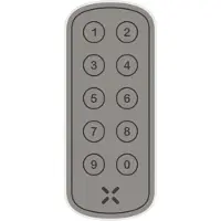 Intersteel Black X xPad Ovaal - 100x42mm - Wit
