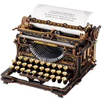 Robotime Mechanical Typewriter (classic version) - LK703B - ROKR Mechanical Gears Series - Typemachine - Bouwpakket - Knutselen