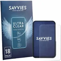 Savvies - Screenprotector voor Okiyakusama Bike Computer - Folie Beschermfolie transparant 18 Stuks