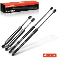 Frankberg 4x Gasveer Motorkap Achterklep voor Saab 9-5 YS3E
