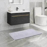 Unyqoos Zachte en Absorberende Badmat met Antislip Onderzijde voor Veiligheid en Comfort in de Badkamer