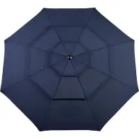HAUSS SPOLE Parasol Dubbelzijdig – 14,8 Ft – Staal – Marineblauw – Kantelbaar Voor Tuin, Terras En Zwembad – Windventilatie
