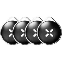 Intersteel Black X Afstandsbediening xKey - Set 4 stuks - Zwart