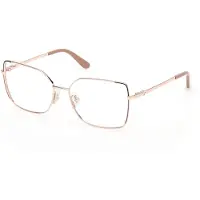 GUESS GU50223 Shiny rose gold 55/16/140 WOMAN Brilmonturen