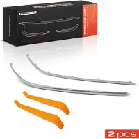 Frankberg 2x Sierstrip Bumper Stossleiste Voor voor Mercedes-Benz