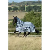 Bucas Vliegendeken Buzz-off Full Neck - Blauw - 185