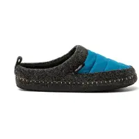 Nuvola Nuvola. Huisschoen 'Zueco New Wool' petrol