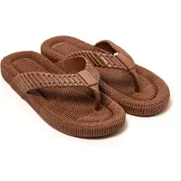 Brasileras Strand-/badschoen 'Sandito' bruin