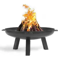 TRIZERATOP CookKing Polo vuurschaal - Ø80 cm - zwart staal
