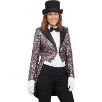 Coppens Glitter dames rokjas Multicolour | Maat Xs