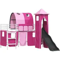 vidaXL Bunkbed voor kinderen Effen Zwart 90 x 200 cm Metaal