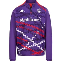 Kappa Acf Fiorentina 24/25 Ablaspre Pro 8 Training Sweatshirt Paars L Man