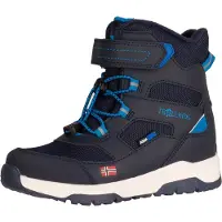 TROLLKIDS Snowboots 'Lofoten' navy / royal blue/koningsblauw / bloedrood