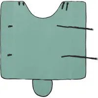 vidaXL Paardendeken Bijzondere Groen 165 cm Polyester Fleece