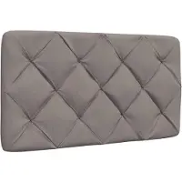 vidaXL Bedframe zonder matras, taupe, 180x200 cm, stof