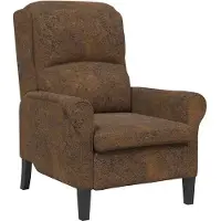 vidaXL Fauteuil Bruin Kunstleer