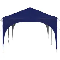 vidaXL Opklapbare feesttent 575 x 288 x 245 cm, blauw, Oxford-stof