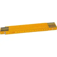 Mannesmann 810-2 / Work-it 68002 Duimstok - hout - geel - 2m