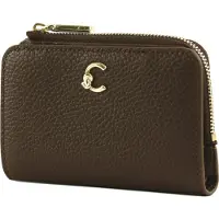 Coccinelle Leren portemonnee C-Me Wallet Brunette donkerbruin