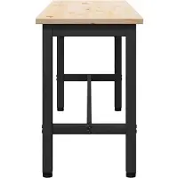 vidaXL Eetbanken 100 x 32,5 x 49 cm 2 st Massief grenenhout Naturel