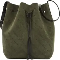 Liebeskind berlin Monogram Zak Leer 35 cm groente