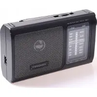 TIROSS Radio Tiross TS-457 (FM, AM), Radio, Zilver, Zwart
