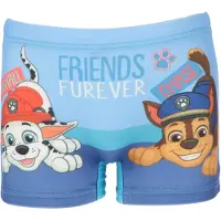 Paw Patrol Zwembroek - Maat 98/104 - Polyester - Blauw - Zwemboxer