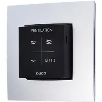 Duco CO2 ruimtesensor RF Wired - zwart