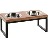 Flamingo Voerbak - Hondenbak - Dinerset - Tommy – 2x1600ml, Praktisch, Duurzaam en Design!