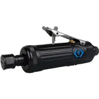 King Tony Slijpmachine + polijstmachine, STRAKE LUCHTSLIJPER 6 mm KORT, 113 l/min, 22000 aps./min. (Rechte slijper)
