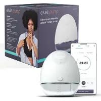 Elvie Pump Elektrische Borstkolf – Enkele handsfree borstkolf van ziekenhuiskwaliteit - Het kleinste en meest discrete draagbare kolf apparaat - Incl. gratis App en 2 flessen