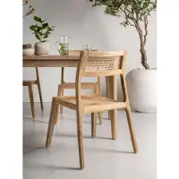 MUST Living eetkamerstoel Kai - eetkamerstoelen set van 2