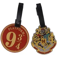 Harry Potter Rugzakhanger - Hogwarts - Bagagelabel - voor Geen - meerkleurig | Maat Standard