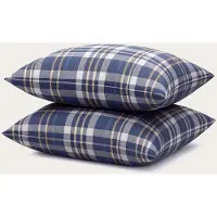 HappyBed Tartan kussensloop set 2 stuks - 40x80 cm - 100% Microvezel - Ultieme slaapcomfort